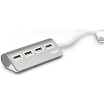 Grey, White | Port Designs 900120 interface hub USB 2.0 480 Mbit/s Grey, White