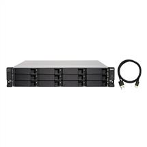 Black, Gray | QNAP TLR1200CRP storage drive enclosure 2.5/3.5" HDD/SSD enclosure