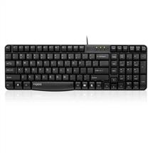 Rapoo N2400 keyboard USB Black | In Stock | Quzo UK