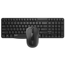 Rapoo Keyboard and Mouse Bundle | Rapoo X1800S. Keyboard form factor: Fullsize (100%). Keyboard style: