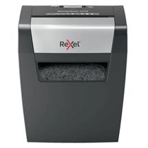 Black, Silver | Rexel X308 paper shredder Cross shredding 22 cm Black, Silver
