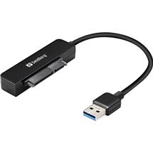 Sandberg  | Sandberg USB 3.0 to SATA Link. Product colour: Black. Weight: 20 g.