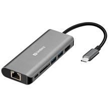 Sandberg Interface Hubs | Sandberg USBC Dock HDMI+LAN+SD+USB100W, USB 3.2 Gen 1 (3.1 Gen 1)