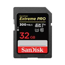 Memory  | SanDisk Extreme PRO 32 GB SDHC UHS-II Class 10 | In Stock