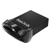 SanDisk Ultra Fit. Capacity: 128 GB, Device interface: USB TypeA, USB