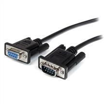 StarTech.com 0.5m Black Straight Through DB9 RS232 Serial Cable - M/F