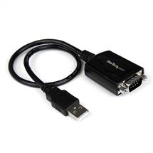 StarTech.com 1 ft USB to RS232 Serial DB9 Adapter Cable with COM