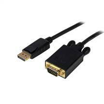 Video Cable | StarTech.com 10ft (3m) DisplayPort to VGA Cable  Active DisplayPort to