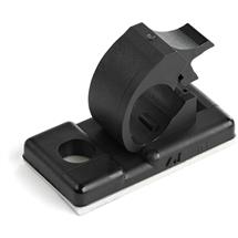 StarTech.com 100 Adhesive Cable Management Clips Black