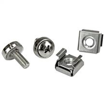 StarTech.com 100 Pkg M5 Mounting Screws and Cage Nuts for Server Rack