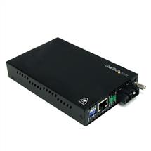 Other Interface/Add-On Cards | StarTech.com 10/100 Mbps Single Mode Fiber Media Converter SC 30 km