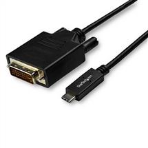 Av Interface Cards | StarTech.com 10ft (3m) USB C to DVI Cable  1080p (Single Link) USB