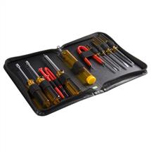 Manual Screwdrivers & Sets | StarTech.com 11 Piece PC Computer Tool Kit with Carrying Case. Length: