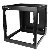 Rack Cabinets | StarTech.com 12U Hinged Open Frame WallMount Server Rack  22 in.