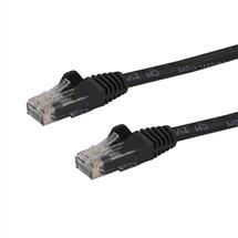 StarTech.com 15m CAT6 Ethernet Cable  Black CAT 6 Gigabit Ethernet