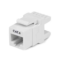 Keystone Modules | StarTech.com 180° Cat 6 Keystone Jack  RJ45 Ethernet Cat6 Wall Jack