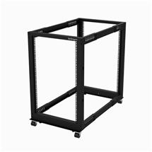 StarTech.com 4Post 18U Mobile Open Frame Server Rack, Four Post 19"