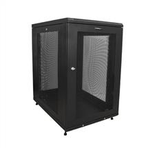 StarTech.com 4Post 18U Server Rack Cabinet, Lockable 19" Data Rack