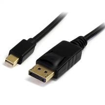 Startech 1m (3ft) Mini DisplayPort to DisplayPort 1.2 Cable - 4K x 2K UHD Mini DisplayPort to Displ | StarTech.com 1m (3ft) Mini DisplayPort to DisplayPort 1.2 Cable  4K x