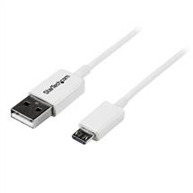 Startech Cables | StarTech.com 1m White Micro USB Cable - A to Micro B
