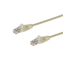 Startech Cables | StarTech.com 2.5 m CAT6 Cable - Slim - Snagless RJ45 Connectors - Grey