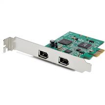 Startech 2 Port 1394a PCI Express FireWire Card - PCIe FireWire Adapter | StarTech.com 2Port PCI Express FireWire Card  PCIe FireWire 1394a