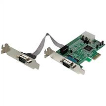 Other Interface/Add-On Cards | StarTech.com 2 Port Low Profile Native RS232 PCI Express Serial Card