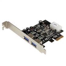 StarTech.com 2 Port PCI Express (PCIe) SuperSpeed USB 3.0 Card Adapter