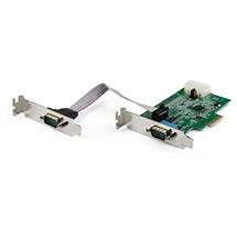 Startech 2-port PCI Express RS232 Serial Adapter Card - PCIe RS232 Serial Host Controller Card - PC | StarTech.com 2port PCI Express RS232 Serial Adapter Card  PCIe RS232