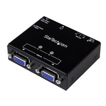 Video Switches | StarTech.com 2Port VGA Auto Switch Box with Priority Switching and