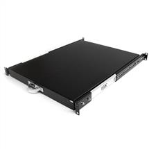 Rack Accessories | StarTech.com 1U Sliding Server Rack Mount Keyboard Shelf Tray, 55lbs