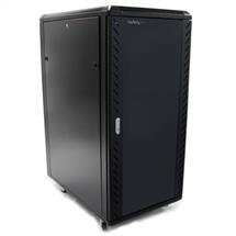 Freestanding rack | StarTech.com 4Post 25U Server Rack Cabinet, Lockable 19" Data Rack