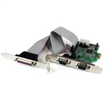 Startech Other Interface/Add-On Cards | StarTech.com 2S1P Native PCI Express Parallel Serial Combo Card with