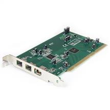 Other Interface/Add-On Cards | StarTech.com 3 Port 2b 1a PCI 1394b FireWire Adapter Card with DV