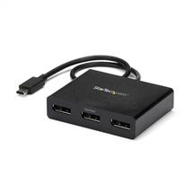 StarTech.com 3Port USBC MultiMonitor Adapter, USB TypeC to 3x