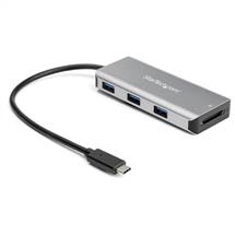 StarTech.com 3 Port 10Gbps USB C Hub with SD Card Reader  3x USBA & 1x