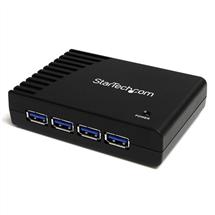 Startech Interface Hubs | StarTech.com 4 Port Black SuperSpeed USB 3.0 Hub | In Stock