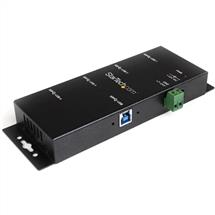 Startech Interface Hubs | StarTech.com 4Port Industrial USB 3.0 Hub with ESD Protection~4Port