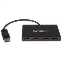 Plastic | StarTech.com 4Port Multi Monitor Adapter  DisplayPort 1.2 MST Hub  4x