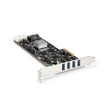 Startech Other Interface/Add-On Cards | StarTech.com 4 Port USB 3.0 PCIe Card w/ 4 Dedicated 5Gbps Channels