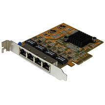 StarTech.com 4Port PCIe Gigabit Network Adapter Card. Internal.