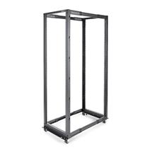 Startech Rack Cabinets | StarTech.com 4Post 42U Mobile Open Frame Server Rack, Four Post 19"