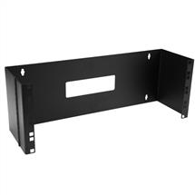 Wall mounted rack | StarTech.com 4U 19in Hinged Wall Mounting Bracket for Patch Panels