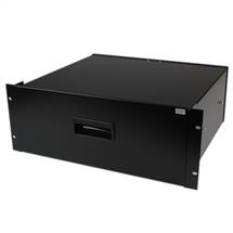 StarTech.com 4U Black Steel Storage Drawer for 19in Racks and