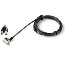 StarTech.com 6.5" (2m) 3in1 Universal Laptop Cable Lock  Keyed