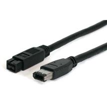Startech Firewire Cables | StarTech.com 6 ft IEEE-1394 Firewire Cable 9-6 M/M