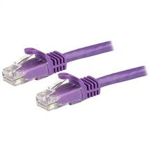 StarTech.com 7.5m CAT6 Ethernet Cable  Purple CAT 6 Gigabit Ethernet
