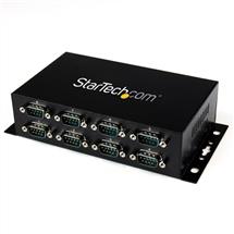 Interface Hubs | StarTech.com 8 Port USB to DB9 RS232 Serial Adapter Hub – Industrial