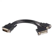 Cable Gender Changers | StarTech.com 8in LFH 59 Male to Female DVI I VGA DMS 59 Cable