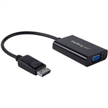 Startech Video Cable | StarTech.com DisplayPort to VGA Adapter with Audio